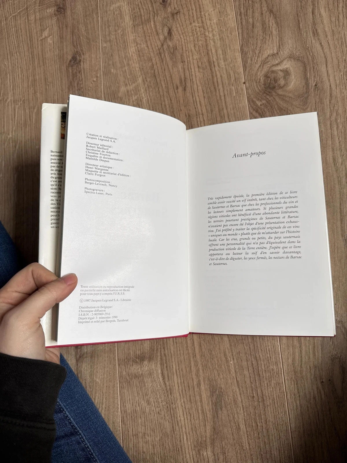 Libro "el gran Bernard de los vinos de Francia" – photo 3